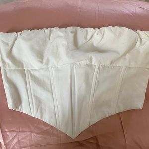 White Princess Polly Corset Tube top